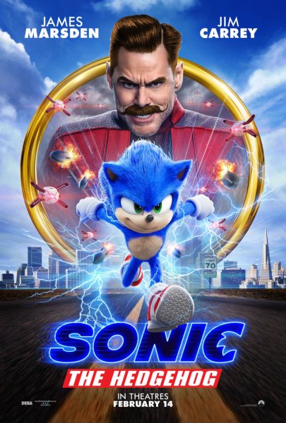 Sonic the Hedgehog Постер 2020