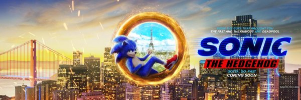 Соник в кино Постер