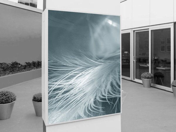 Подарок в виде плейлиста на стекле