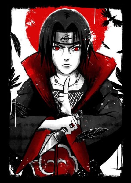Аниме Наруто Итачи Учиха