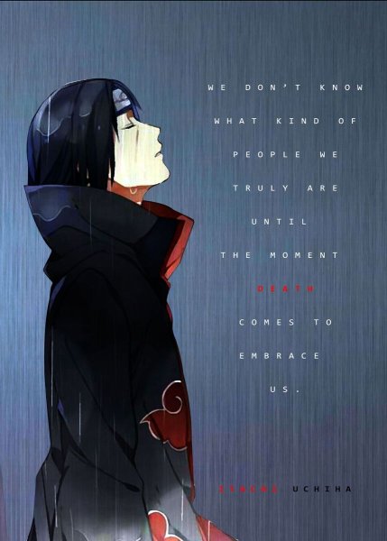 Итачи Учиха принт