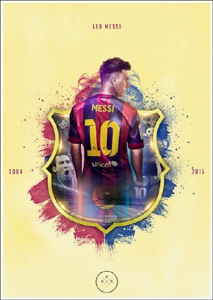 Месси Аргентина плакат