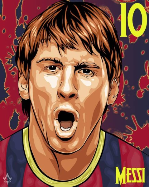 Постер Лионель Месси