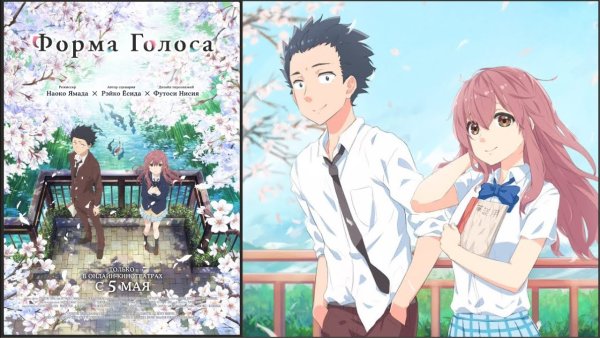 Форма голоса аниме Постер