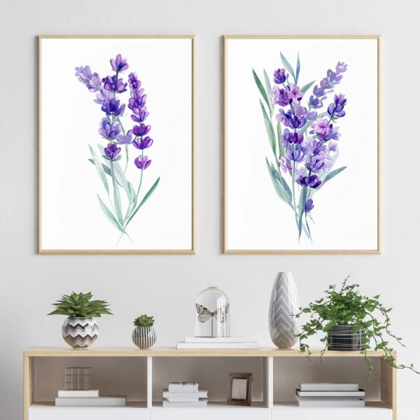 Постер на стену Лаванда