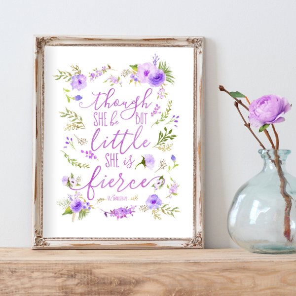 Рамка афиша Лаванда