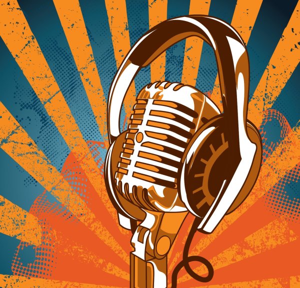 Фон для подкастов