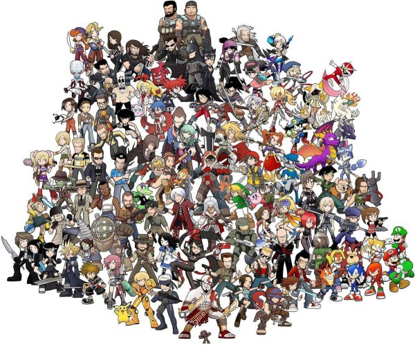 Разные персонажи