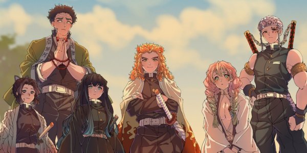 Коллаж из манги на стену