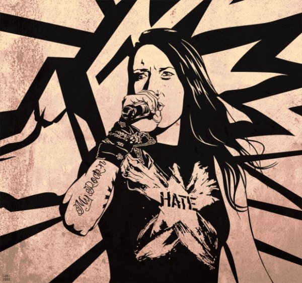 Рок обложки Louna