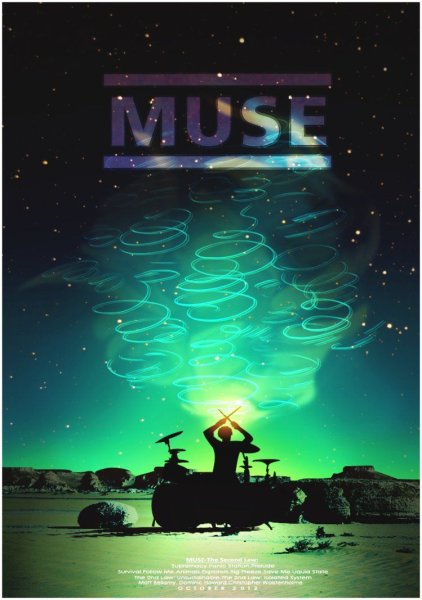 Muse группа плакаты