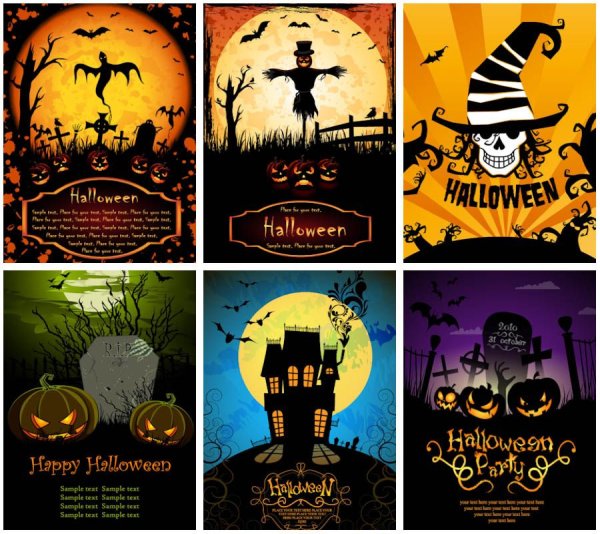 Плакат на Хэллоуин