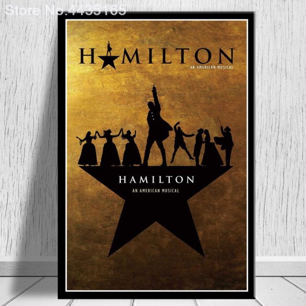 Hamilton Musical Playbill