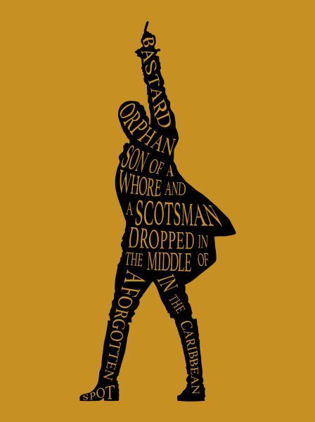 Гамильтон мюзикл Постер