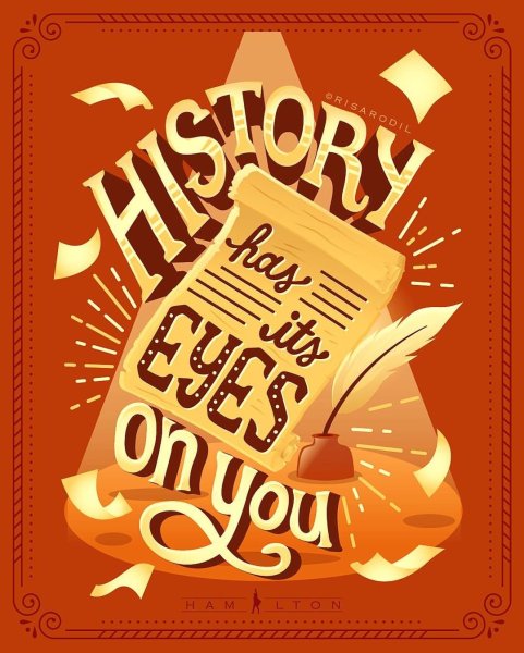 Гамильтон плакат