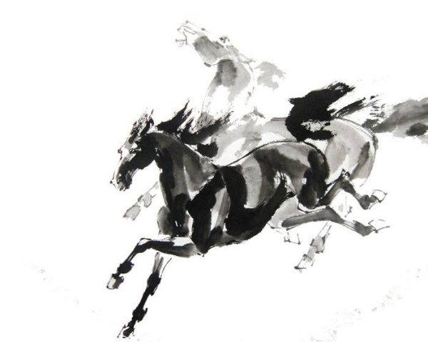 Постер лошадь