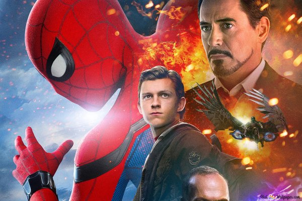 Человек-паук Возвращение домой 2017 Постер