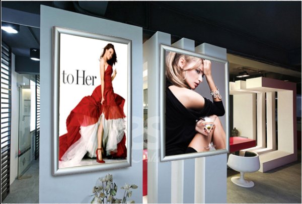 Рекламные рамки для плакатов