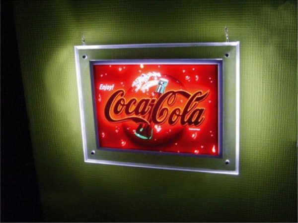 Рекламная панель с подсветкой