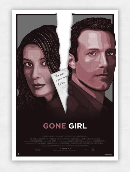 Исчезнувшая 2014 Постер