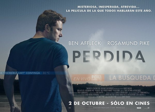 Исчезнувшая фильм 2014 Постер