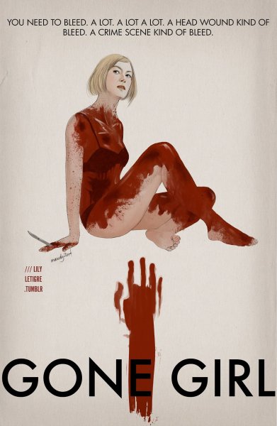 Gone girl 2014 Постер