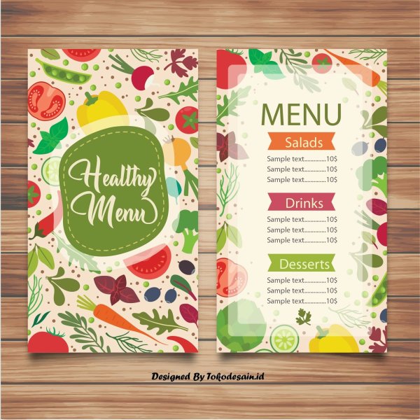 Плакат меню дома