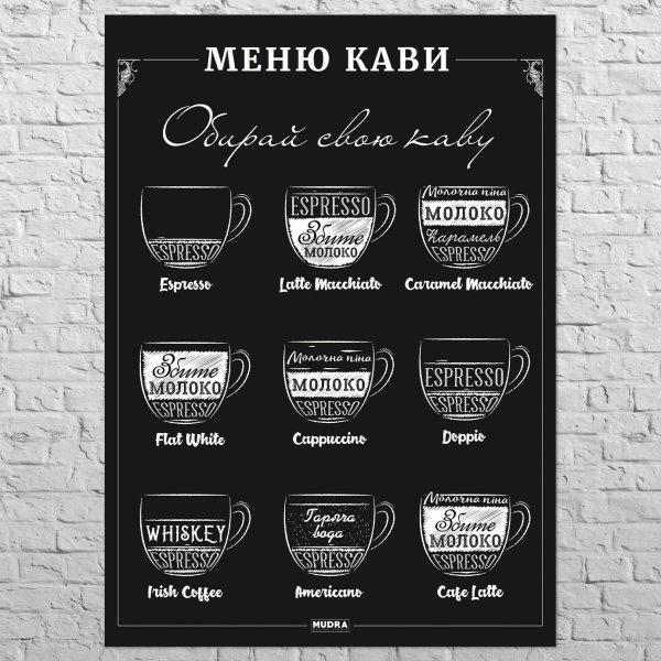 Меню фаст фуда дизайн