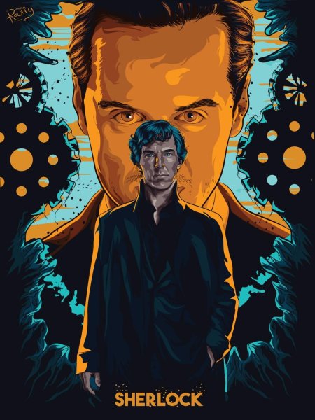 Шерлок ббс Постер