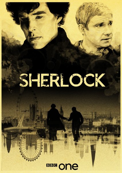 Шерлок ббс Постер