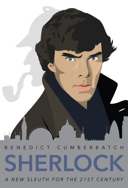 Шерлок Бенедикт Камбербэтч плакат