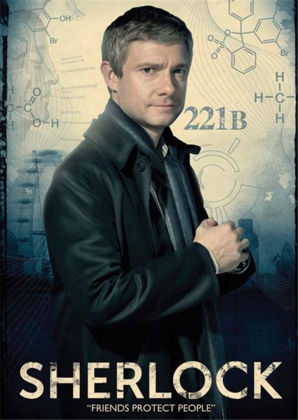 Ватсон Шерлок Холмс плакат