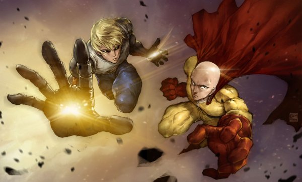 One Punch man и ДЖЕНОС