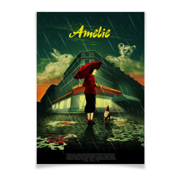 Амели 2001 Постер