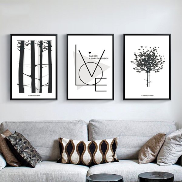 Стильные постеры для интерьера