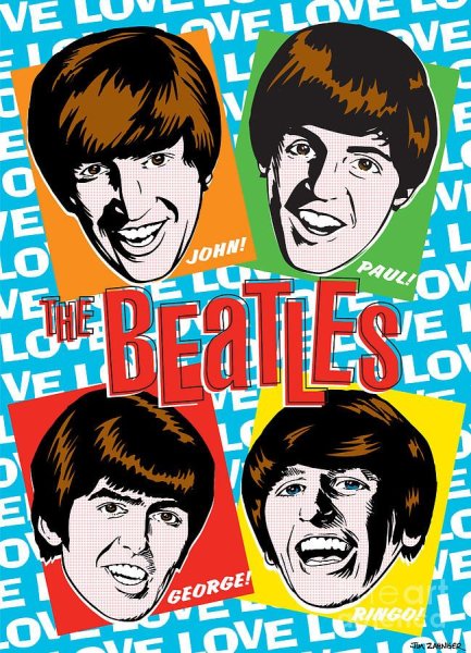 Группа the Beatles постеры