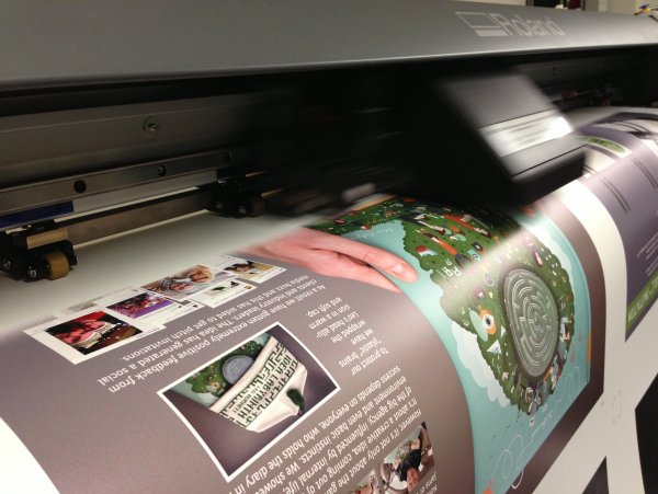 Печать плакатов и постеров