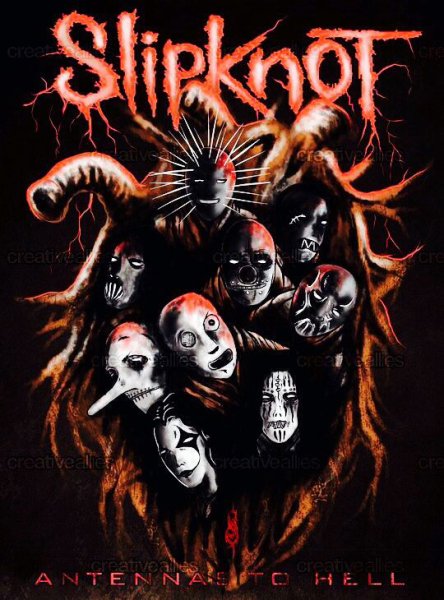 Слипкнот группа Постер