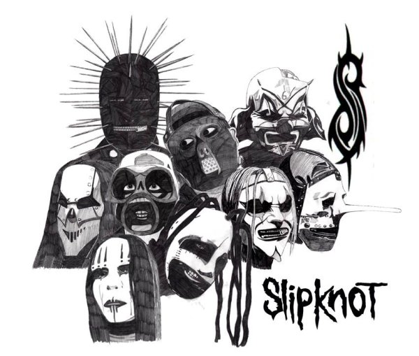 Обложки метал альбомов слипкнот