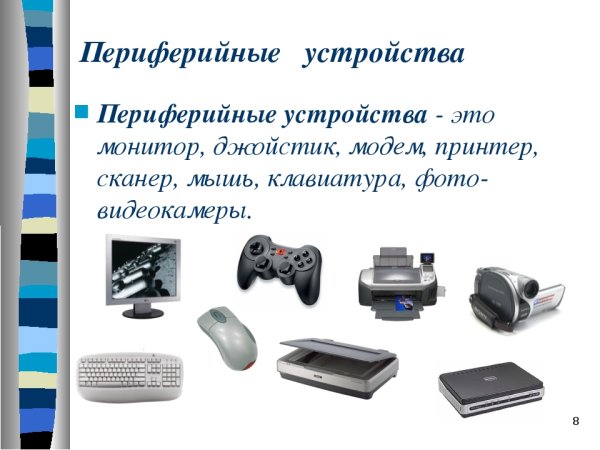 Внешние Периферийные устройства компьютера