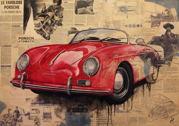 Постеры с машинами