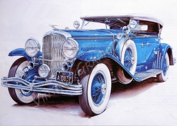 Картины с автомобилями