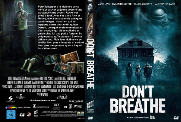 Не Дыши фильм 2016 Постер