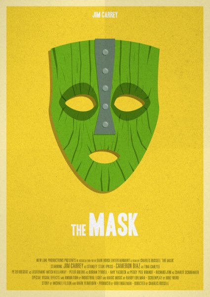 Маска Джим Керри Постер