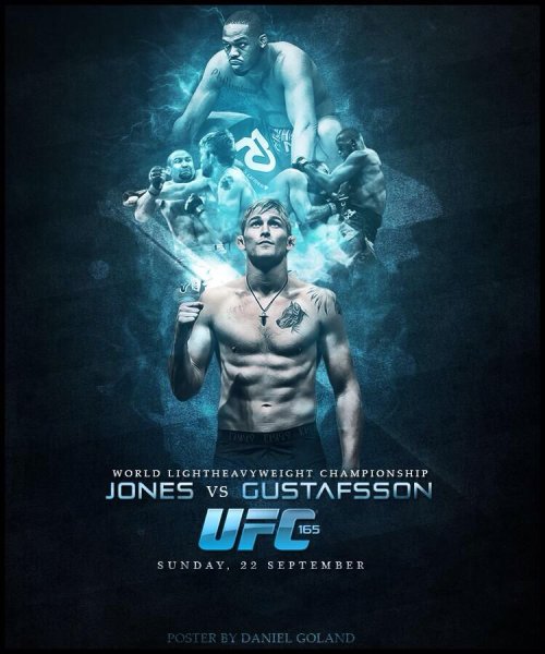 UFC 197 poster