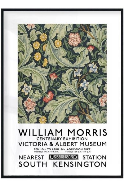 Уильям Моррис Постер