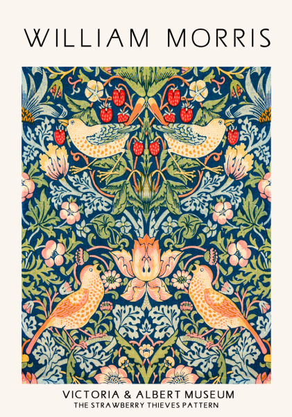 Уильям Моррис Постер