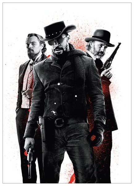 Джанго освобожденный фильм 2012 Постер