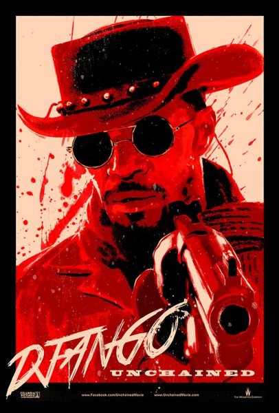 Джанго освобожденный фильм Постер