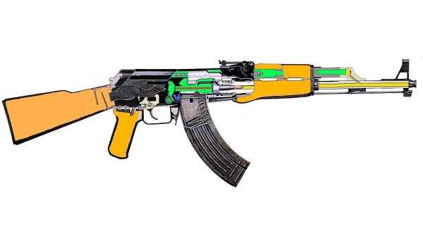 Страйкбольный калаш АК 47